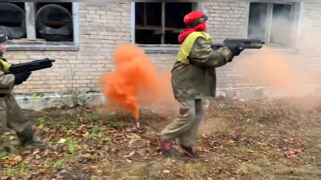 Пейнтбол для детей и взрослых в кировске смотреть онлайн