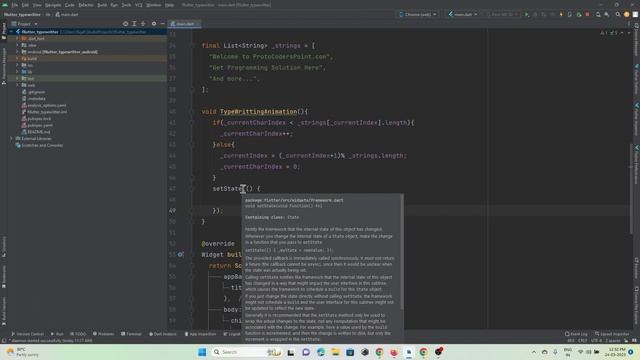 Flutter Text TypeWritter Animation Effect смотреть онлайн