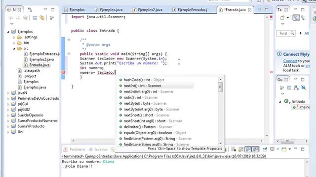 Ingresar datos con la clase Scanner en Java смотреть онлайн