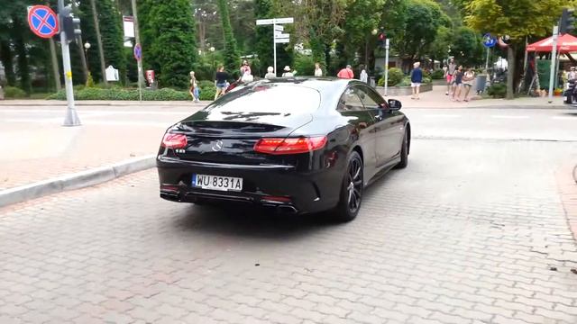 MERCEDES-BENZ S63 AMG Coupé C217, JURATA (POLAND) ACCELERATION/SOUND смотреть онлайн