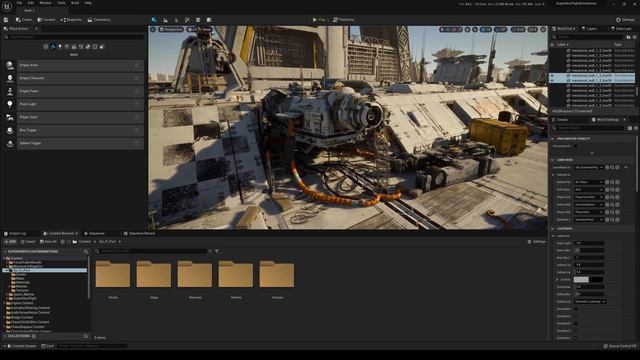 Unreal Engine 5 Realistic Sci Fi Environment
