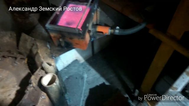 Горелка газовая инфракрасного горения ГИК 1,8. Газовый инфракрасный обогреватель для гаража. смотреть онлайн