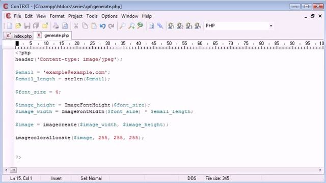 Beginner PHP Tutorial 158 Protecting Email with String to Image Part 2 смотреть онлайн