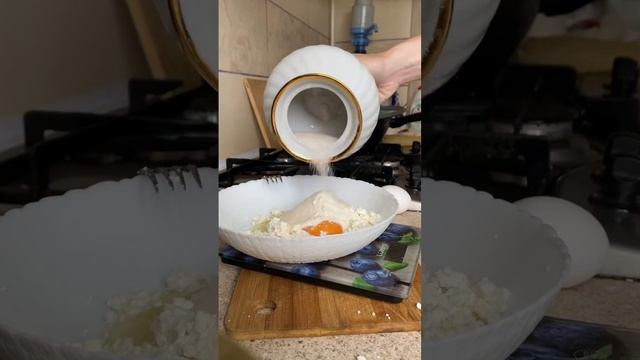 Рецепт сырников в вафельнице: 100 гр творога; 1 яйцо и 40 гр муки? смотреть онлайн