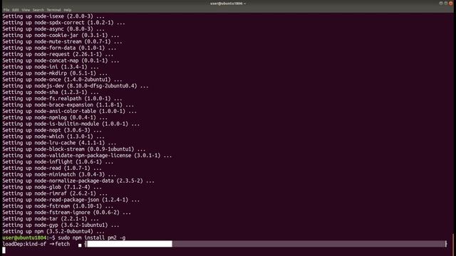 Install and Configure NPM Process Manager 2 (PM2) for Node.js to Automatically Start Your Server Ap смотреть онлайн