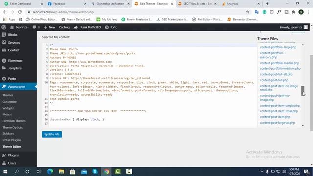 How to connect Google Analytics in WordPress Without Plugin смотреть онлайн