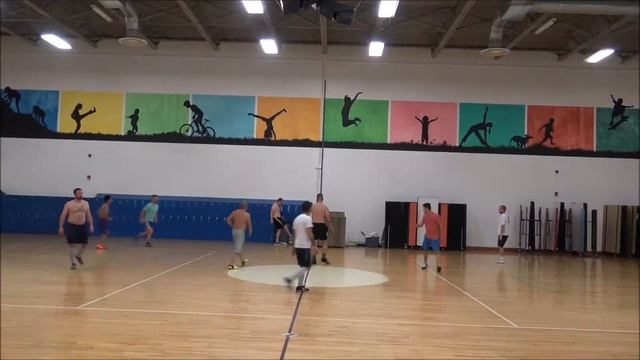 Fighting during the game. Highlights of Futsal match Skins vs Shirts #1. смотреть онлайн