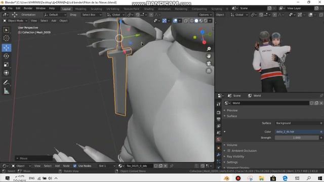 Making 3D Creative Destruction Thumbnail in blender #2 смотреть онлайн