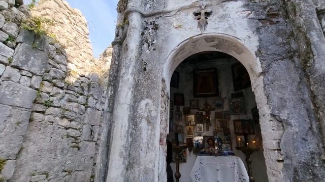 Молельня в крепости,Новый Афон. смотреть онлайн