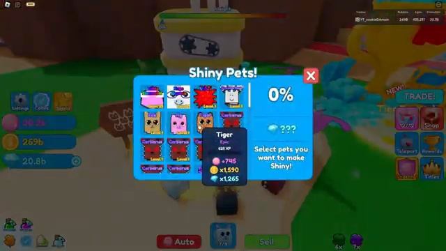 *NEW* SHINY Season 1 Spirit Pet! ?INSANE BUBBLE TEAM!! (Roblox Bubble Gum Clicker) смотреть онлайн