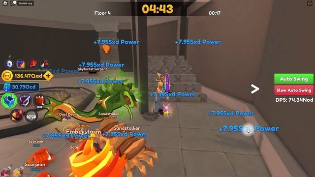 OP *NEW* CRACKED CANYONS + TOWER + AURAS ? | ROBLOX SWORD FIGHTERS SIMULATOR UPDATE 8 смотреть онлайн