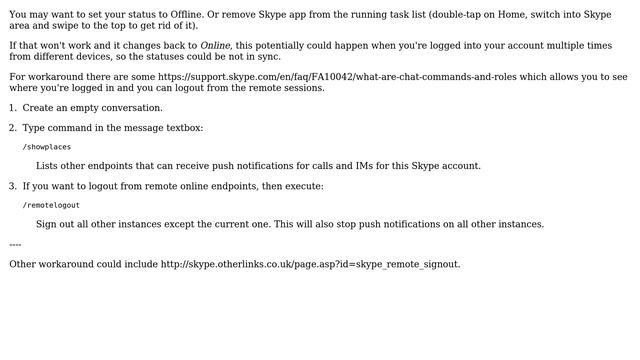 Apple: Skype is online all the time? (4 Solutions!!) смотреть онлайн