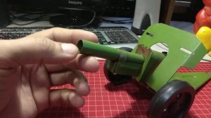 Пушка жесть игрушка из СССР