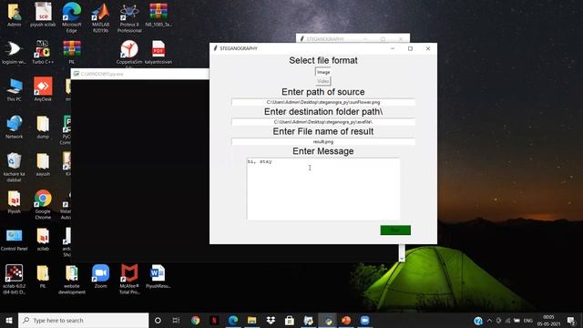 Digital Steganography Project (Python) смотреть онлайн