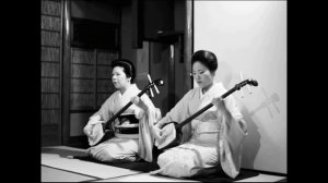 Стариная японская песня. Сямисэн.