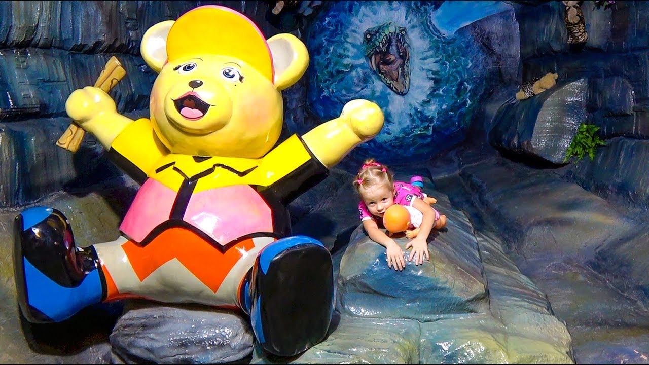 Развлечения для детей - Детская игровая площадка Мишка Тедди смотреть онлайн