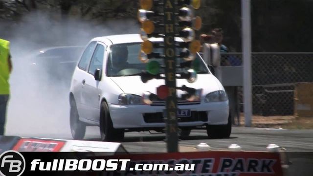 140mph Shopping trolley ~ Toyota Starlet смотреть онлайн