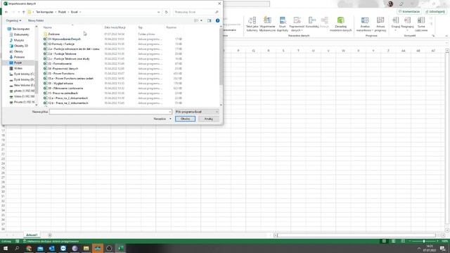 Excel - Pobieranie danych z innych źródeł смотреть онлайн