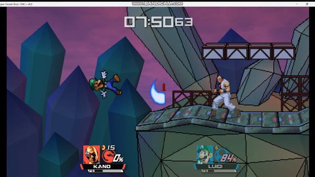Super Smash Bros. CMC+ V8 - Mortal Kombat Kano Arcade Route (15 Stock, No Continues) смотреть онлайн