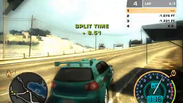 NFS Most Wanted: K.O. Race #6 (Angeli De Jesus - Volkswagen Golf GTI) смотреть онлайн