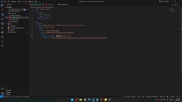 How To Create Automation For Updating Recent YouTube Videos On GitHub Readme For FREE! смотреть онлайн
