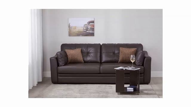 Десять прямых кожаных диванов со спальным местом для комфортного отдыха в интернет магазине Хофф смотреть онлайн