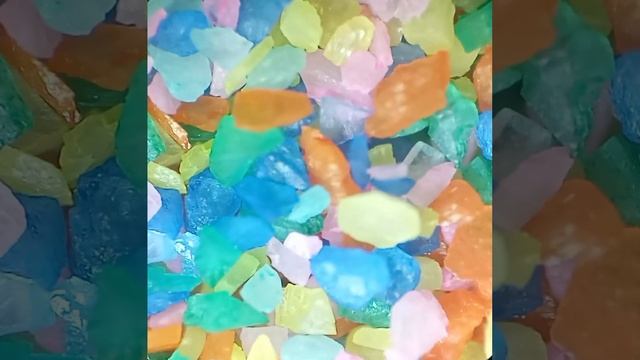 Детская поделка / Волшебный и разноцветный песок под микроскопом!