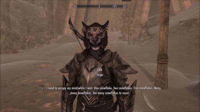 Inigo Counts Snowflakes (Skyrim: Special Edition) смотреть онлайн