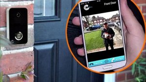 Умный дверной звонок с камерой и Wi-Fi