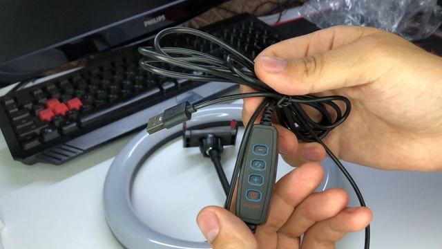 Обзор кольцевой лампы 26 см! Стоит ли покупать кольцевую лампу??? смотреть онлайн