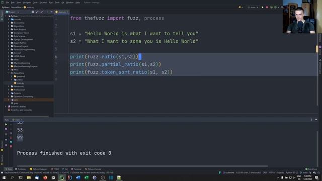 Fuzzy String Matching in Python смотреть онлайн