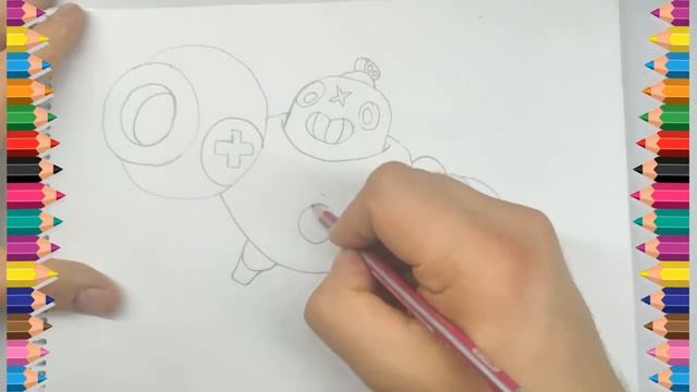 Как нарисовать Тика - Бравл Старс - How draw Tick - Brawl Stars - Рисуем бравлеров смотреть онлайн