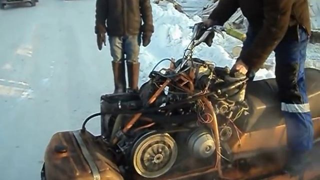 Буран с двигателем от Оки смотреть онлайн