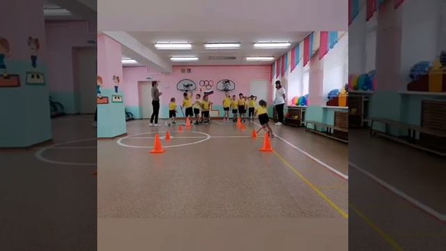 Спортивное развлечение в подготовительной группе Веселые старты