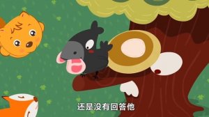 Учим китайский язык по сказкам. Лиса и ворона