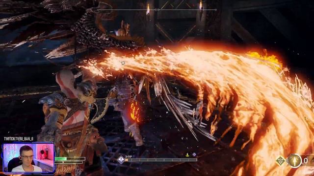 God of War PC. Валькирия Эйр. Как победить? смотреть онлайн