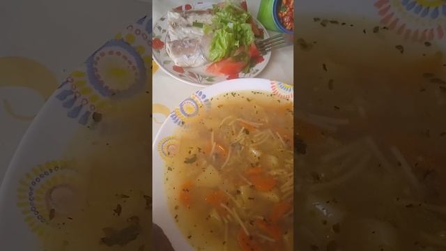 Японская кухня. Уха из скумбрии. смотреть онлайн