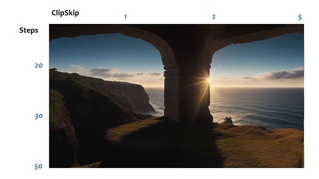 [Stable Diffusion webUI] A Look at Varying Clip Skip and Sampling Steps смотреть онлайн