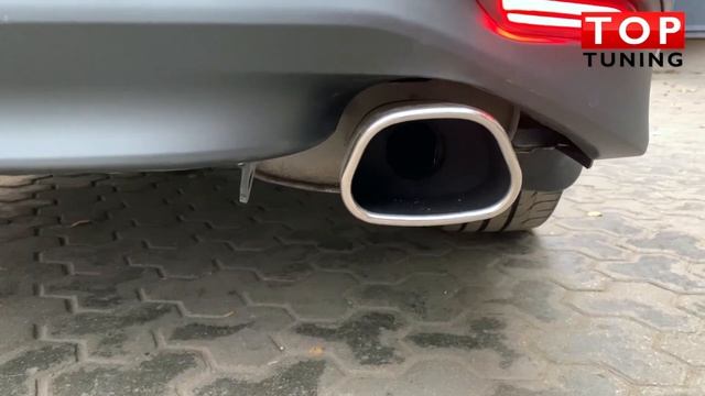 Ставим насадки на выхлоп Camry XV70 смотреть онлайн