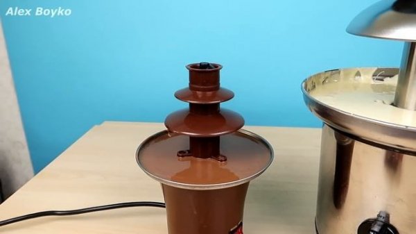 Фонтан из Фиолетового Шоколада с Клубникой! Тестирую шоклад Mr. Cho! alex boyko