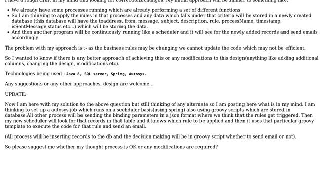How to design a process and use the business rules for sending alerts/notifications? смотреть онлайн