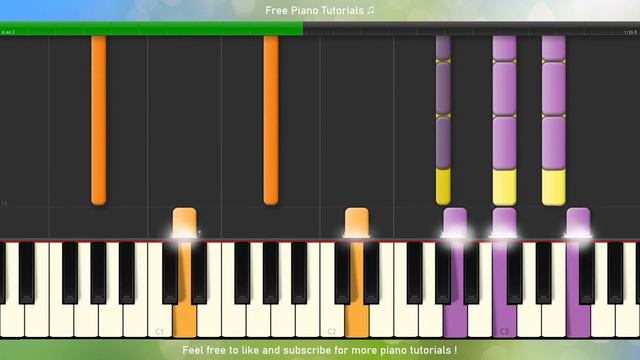 Daft Punk - Nightvision (piano tutorial) смотреть онлайн