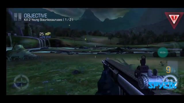 DINO HUNTER JURASSIC HUNTER GAME PART #1 (SPYZIK) BEST DINO SHOTER GAME LV:(1-5) смотреть онлайн