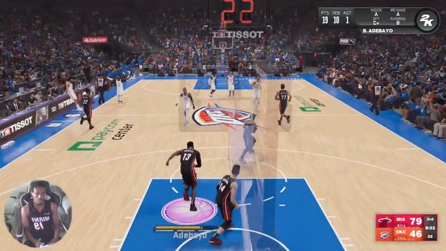 NBA 2K23 MYGM MODE Miami HEAT VS OKC