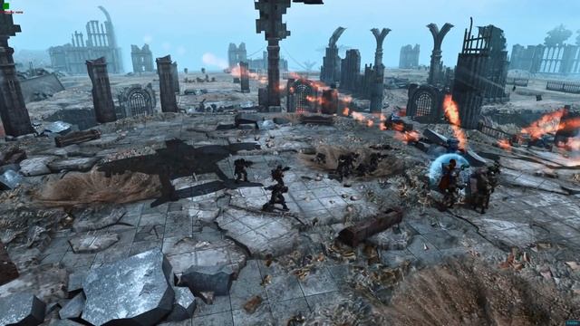 HOT LZ! Valkyrie Airborne Elysian Drop Troops Landing - Warhammer 40k Mod Battle смотреть онлайн