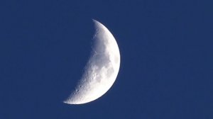 Луна. Полумесяц  28.04.2020 г.
