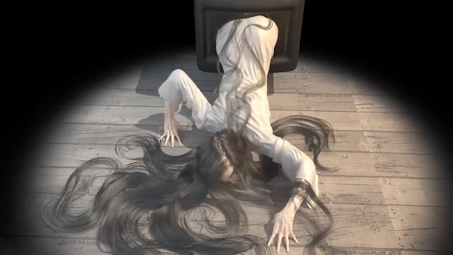 long haired ghost lady from "the ring" смотреть онлайн