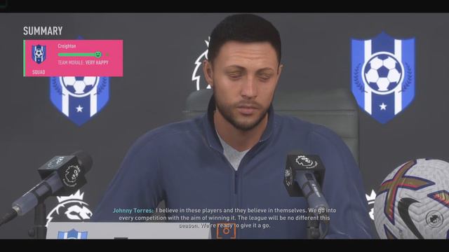 FIFA 23 Creighton Bluejays Men’s Soccer Career Mode Press Concerence Johnny Torres смотреть онлайн