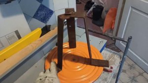 Размотка для кабеля из гимнастического диска