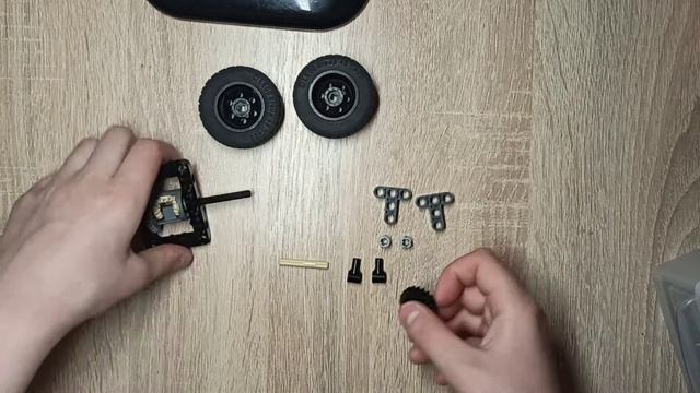 задний неразрезной мост из Лего Техник без подвески. для начинающих смотреть онлайн